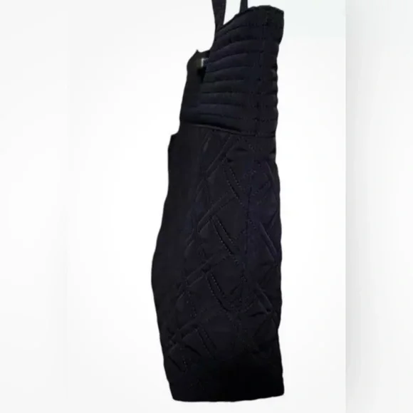 Vera Bradley Black Quilted Tote Bag - Picture 6 of 16